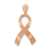 14k-rose-gold-diamond-cut-awareness-pendant-SolomonJeweler-Wichita-KS-CustomJewelry
