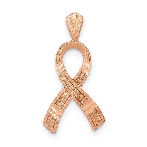 14k-rose-gold-diamond-cut-awareness-pendant-SolomonJeweler-Wichita-KS-CustomJewelry