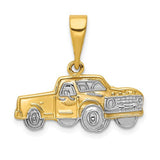 14k-w-rhodium-pick-up-truck-pendant-SolomonJeweler-Wichita-KS-CustomJewelry
