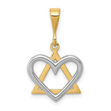14k-two-tone-star-of-david-heart-pendant-SolomonJeweler-Wichita-KS-CustomJewelry