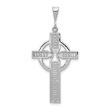 14k-white-gold-celtic-cross-charm-SolomonJeweler-Wichita-KS-CustomJewelry