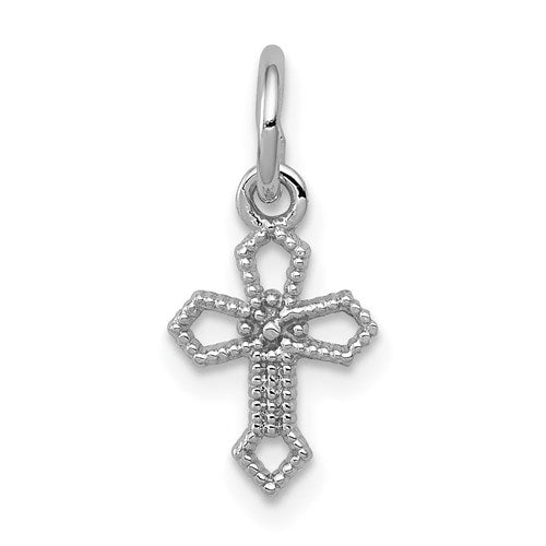 14k-white-gold-passion-cross-charm-SolomonJeweler-Wichita-KS-CustomJewelry