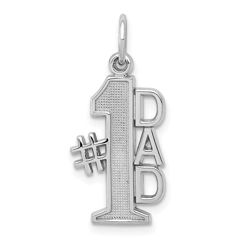 14k-white-gold-polished-1-dad-charm-SolomonJeweler-Wichita-KS-CustomJewelry
