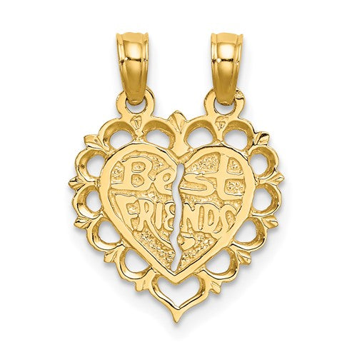 14k-polished-best-friend-2-piece-break-apart-heart-charm-SolomonJeweler-Wichita-KS-CustomJewelry