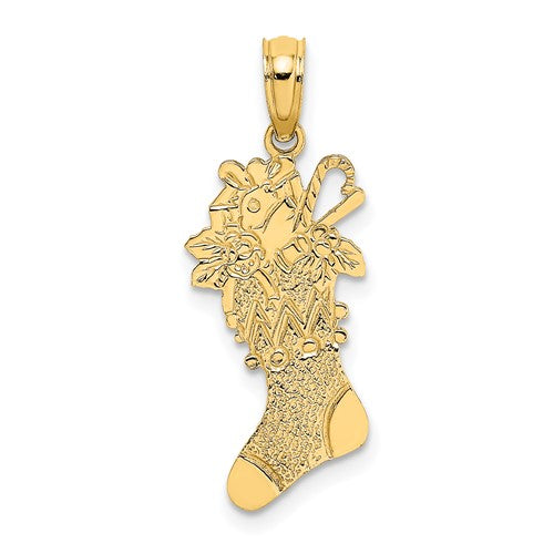 14k-polished-christmas-stocking-charm-SolomonJeweler-Wichita-KS-CustomJewelry
