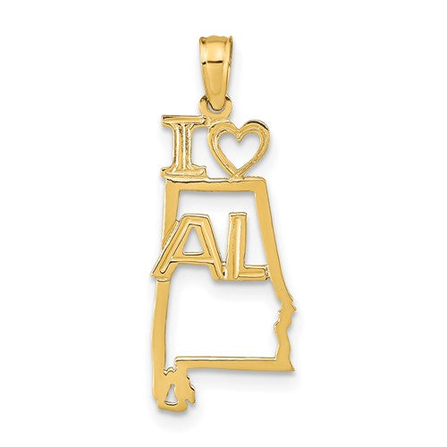 14k-solid-alabama-state-pendant-SolomonJeweler-Wichita-KS-CustomJewelry