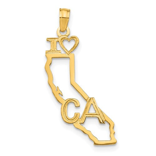 14k-solid-california-state-pendant-SolomonJeweler-Wichita-KS-CustomJewelry
