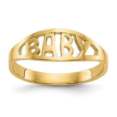 14k-polished-baby-ring-SolomonJeweler-Wichita-KS-CustomJewelry