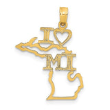 14k-solid-michigan-state-pendant-SolomonJeweler-Wichita-KS-CustomJewelry