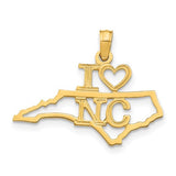 14k-solid-north-carolina-state-pendant-SolomonJeweler-Wichita-KS-CustomJewelry
