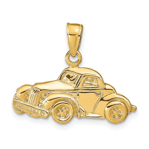 14k-classic-antique-car-pendant-SolomonJeweler-Wichita-KS-CustomJewelry