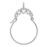 14k-white-gold-polished-5-heart-charm-holder-SolomonJeweler-Wichita-KS-CustomJewelry