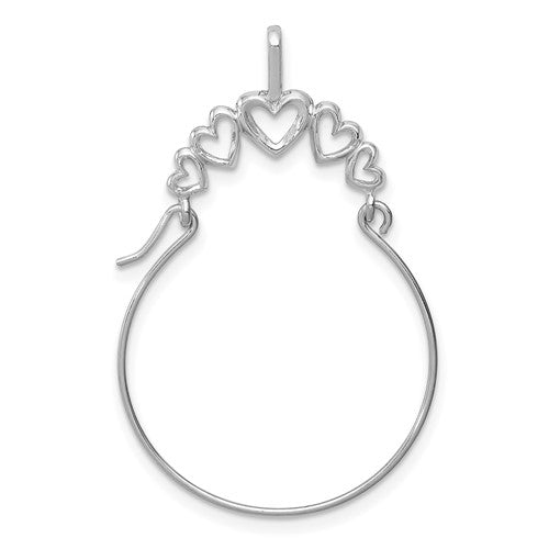 14k-white-gold-polished-5-heart-charm-holder-SolomonJeweler-Wichita-KS-CustomJewelry