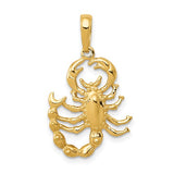 14k-scorpion-pendant-SolomonJeweler-Wichita-KS-CustomJewelry