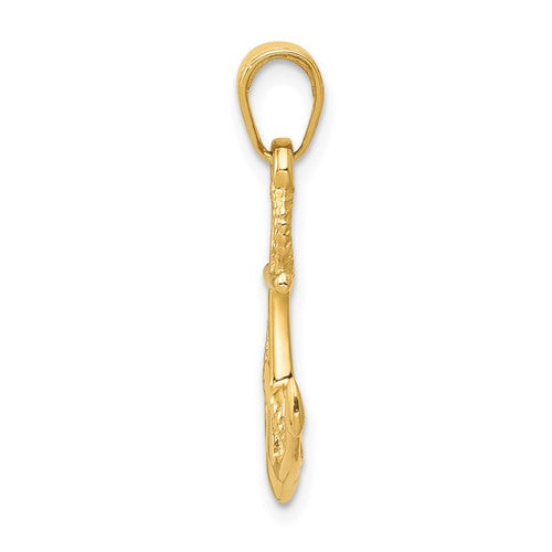 14k-solid-polished-3-d-anchor-pendant-SolomonJeweler-Wichita-KS-CustomJewelry