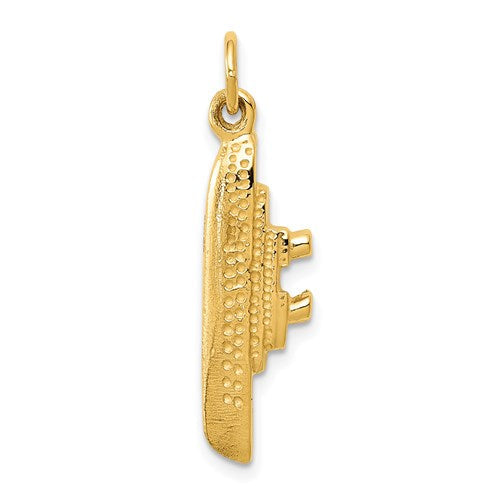 14k-solid-polished-3-d-cruise-ship-charm-SolomonJeweler-Wichita-KS-CustomJewelry