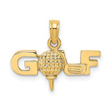 14k-solid-polished-golf-charm-SolomonJeweler-Wichita-KS-CustomJewelry