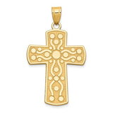 14k-cross-pendant-w-serenity-prayer-on-back-SolomonJeweler-Wichita-KS-CustomJewelry