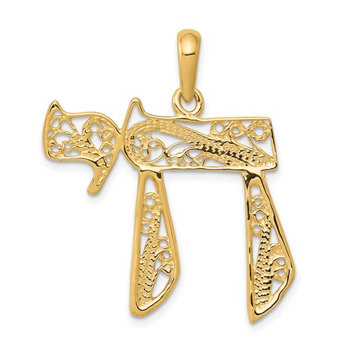 14k-filigree-chai-pendant-SolomonJeweler-Wichita-KS-CustomJewelry