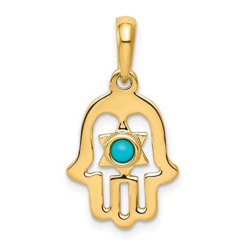 14k-turquoise-chamseh-pendant-SolomonJeweler-Wichita-KS-CustomJewelry