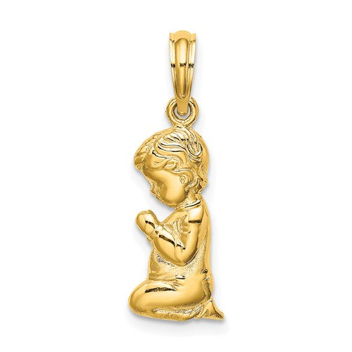 14k-praying-boy-charm-SolomonJeweler-Wichita-KS-CustomJewelry