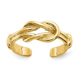 14k-love-knot-toe-ring-SolomonJeweler-Wichita-KS-CustomJewelry