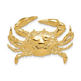 14k-blue-crab-slide-SolomonJeweler-Wichita-KS-CustomJewelry