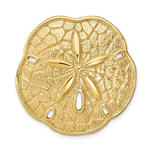 14k-sand-dollar-slide-SolomonJeweler-Wichita-KS-CustomJewelry
