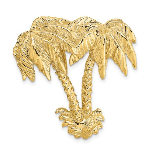 14k-double-palm-tree-slide-SolomonJeweler-Wichita-KS-CustomJewelry