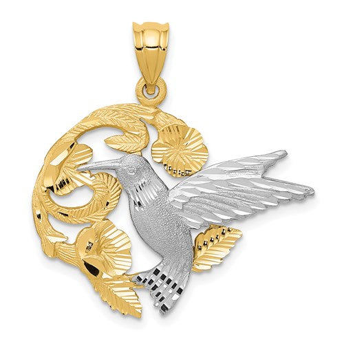 14k-two-tone-hummingbird-charm-SolomonJeweler-Wichita-KS-CustomJewelry