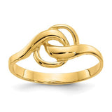 14k gold free form ring with organic, flowing design from Solomon Jewelers, showcasing elegant jewelry craftsmanship.