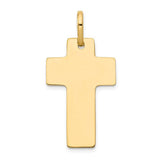 14k-polished-cross-charm-SolomonJeweler-Wichita-KS-CustomJewelry