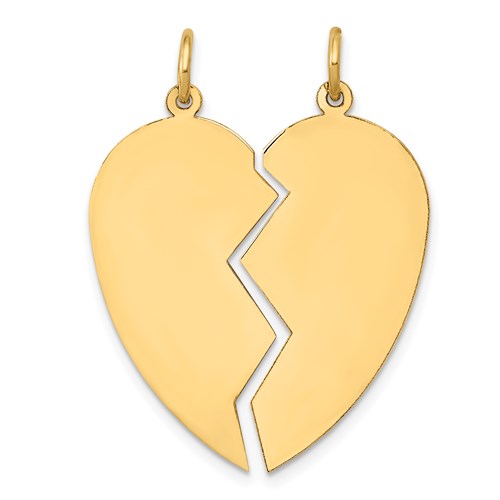 14k-2-piece-heart-charm-set-SolomonJeweler-Wichita-KS-CustomJewelry