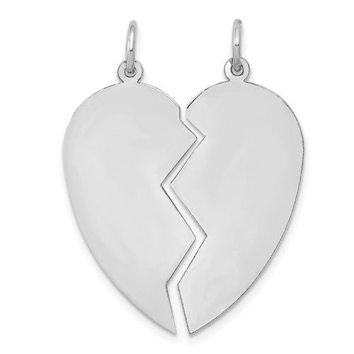 14k-white-2-piece-heart-charm-set-SolomonJeweler-Wichita-KS-CustomJewelry