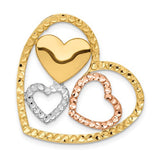14k-yellow-rose-gold-w-rhodium-heart-chain-slide-SolomonJeweler-Wichita-KS-CustomJewelry