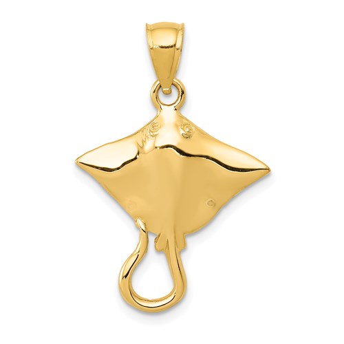14k-stingray-pendant-SolomonJeweler-Wichita-KS-CustomJewelry