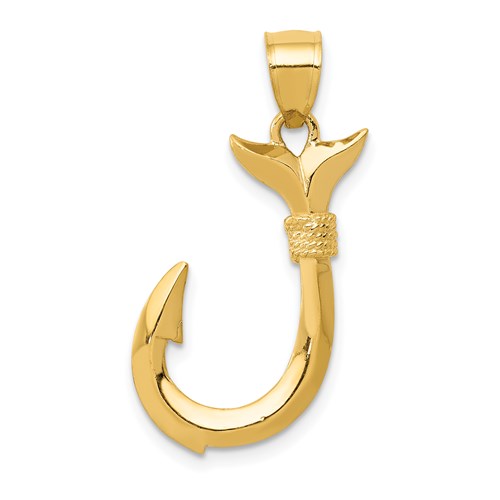 14k-3d-whale-tail-hook-pendant-SolomonJeweler-Wichita-KS-CustomJewelry