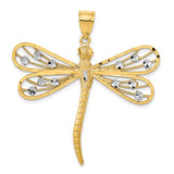 14k-w-rhodium-diamond-cut-filigree-dragonfly-pendant-SolomonJeweler-Wichita-KS-CustomJewelry