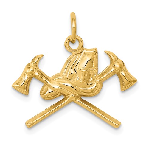 14k-fire-department-charm-SolomonJeweler-Wichita-KS-CustomJewelry