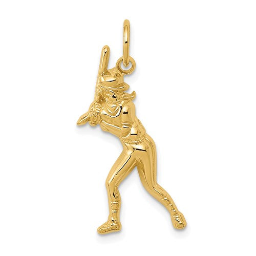 14k-female-baseball-batter-charm-SolomonJeweler-Wichita-KS-CustomJewelry