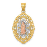 14k-tri-color-our-lady-of-guadalupe-pendant-SolomonJeweler-Wichita-KS-CustomJewelry