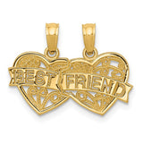 14k-best-friend-breakable-double-hearts-pendant-SolomonJeweler-Wichita-KS-CustomJewelry