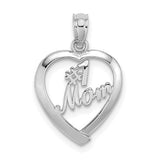 14k-white-gold-1-mom-in-heart-pendant-SolomonJeweler-Wichita-KS-CustomJewelry