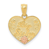14k-two-tone-big-sister-heart-pendant-SolomonJeweler-Wichita-KS-CustomJewelry