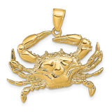 14k-blue-crab-pendant-SolomonJeweler-Wichita-KS-CustomJewelry