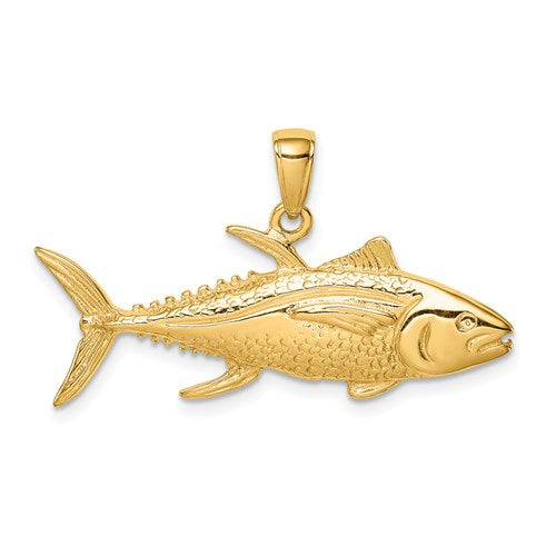 14k-yellowfin-tuna-fish-pendant-SolomonJeweler-Wichita-KS-CustomJewelry