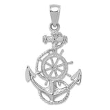 14k-white-gold-anchor-and-wheel-pendant-SolomonJeweler-Wichita-KS-CustomJewelry