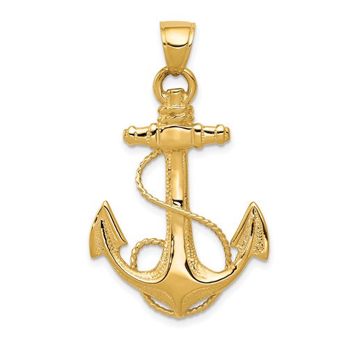 14k-2-d-anchor-with-rope-pendant-SolomonJeweler-Wichita-KS-CustomJewelry