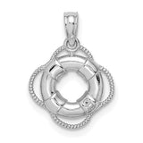 14k-white-3d-gold-lifesaver-pendant-SolomonJeweler-Wichita-KS-CustomJewelry