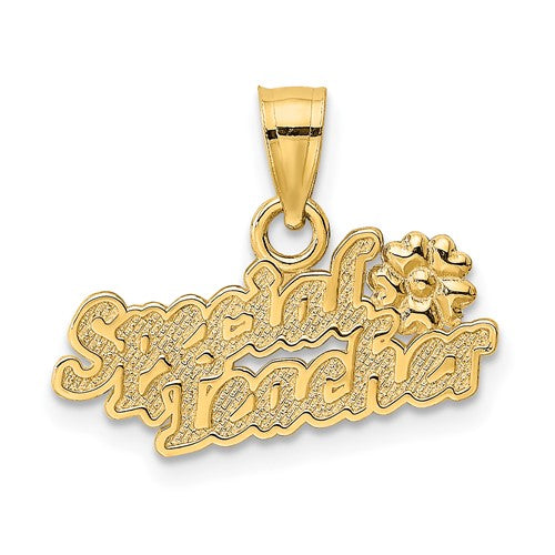 14k-special-teacher-with-flower-charm-SolomonJeweler-Wichita-KS-CustomJewelry